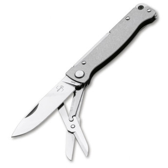 Складной нож BOKER PLUS ATLAS MULTI STONEWASH 01BO857